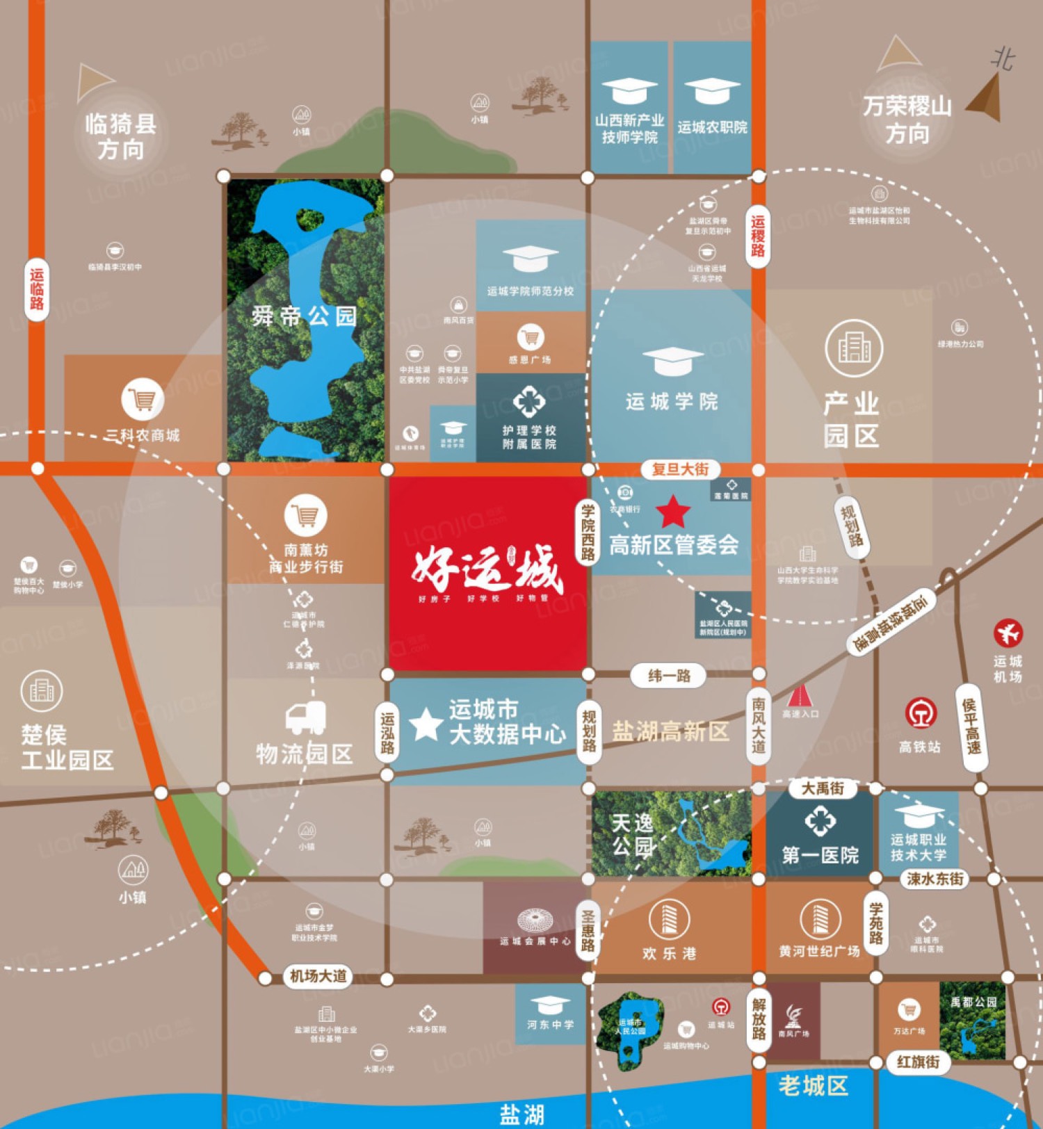 项目区位图